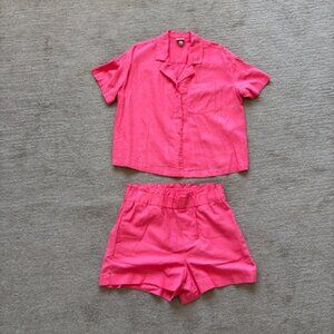 a new day Women's Shorts and Blouse Set in Perfect Condition